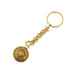 CHANEL VINTAGE CHARM KEY HOLDER LOGO 1990 GOLD ACCESSORY 90309784 - PURPOSE