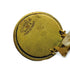CHANEL VINTAGE EARRINGS ROUND LOGO GOLD BLACK ACCESSORY 94A 90309787 - PURPOSE