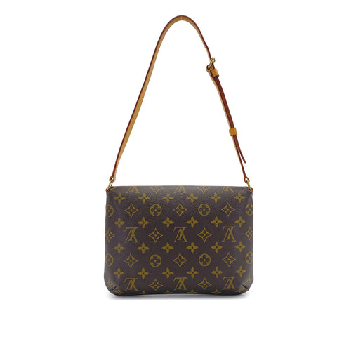 LOUIS VUITTON MONOGRAM MUSETTE TANGO SHORT SHOULDER BAG BROWN M51257 90309790 - PURPOSE