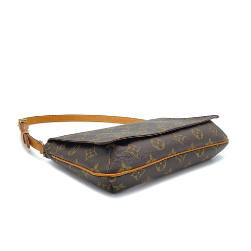LOUIS VUITTON MONOGRAM MUSETTE TANGO SHORT SHOULDER BAG BROWN M51257 90309790 - PURPOSE
