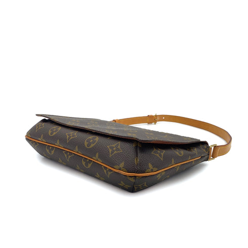 LOUIS VUITTON MONOGRAM MUSETTE TANGO SHORT SHOULDER BAG BROWN M51257 90309790 - PURPOSE