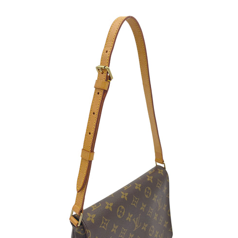 LOUIS VUITTON MONOGRAM MUSETTE TANGO SHORT SHOULDER BAG BROWN M51257 90309790 - PURPOSE