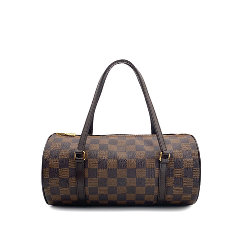 LOUIS VUITTON DAMIER PAPILLON PM HAND BAG EBENE N51304 90309795 - PURPOSE