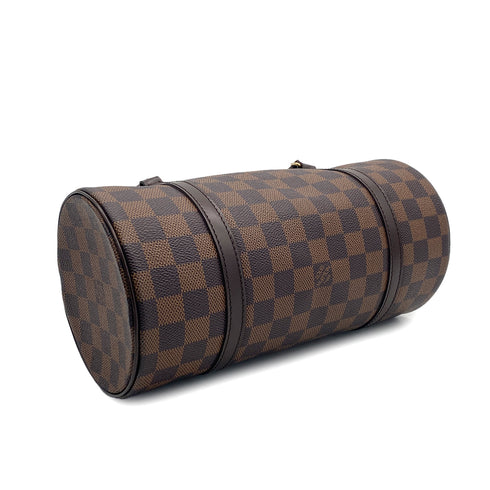 LOUIS VUITTON DAMIER PAPILLON PM HAND BAG EBENE N51304 90309795 - PURPOSE