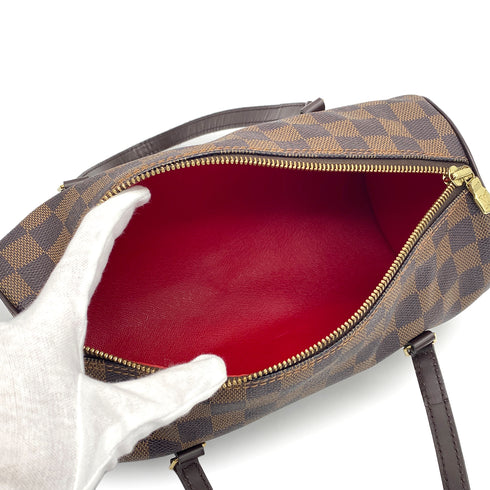 LOUIS VUITTON DAMIER PAPILLON PM HAND BAG EBENE N51304 90309795 - PURPOSE