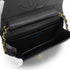 VINTAGE CHANEL FULL FLAP CHAIN SHUOLDER BAG BLACK LIZARD GOLD HARDWARE 90309805