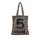 CHANEL NO.5 LOGO TWEED CHAIN TOTE BAG MULTICOLOR CANVAS 90309806 - PURPOSE