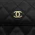 CHANEL VINTAGE MATELASSE CLUTCH BAG BLACK CAVIAR SKIN 90309807 - PURPOSE