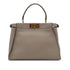 FENDI PEEKABOO REGULAR TORTOISESHELL HAND SHOULDER BAG LEATHER BEIGE 8BN290 90309811 - PURPOSE