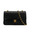 CHANEL VINTAGE CLASSIC FLAP SMALL CHAIN SHOULDER BAG BLACK LAMB SKIN 90309816 - PURPOSE
