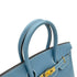 HERMES BIRKIN 35 BLUE JEAN SWIFT HAND BAG □B GOLD HARDWARE 90309820 - PURPOSE