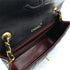 CHANEL VINTAGE MATELASSE HALF MOON CHAIN SHOULDER BAG BLACK LAMB SKIN 90309821 - PURPOSE