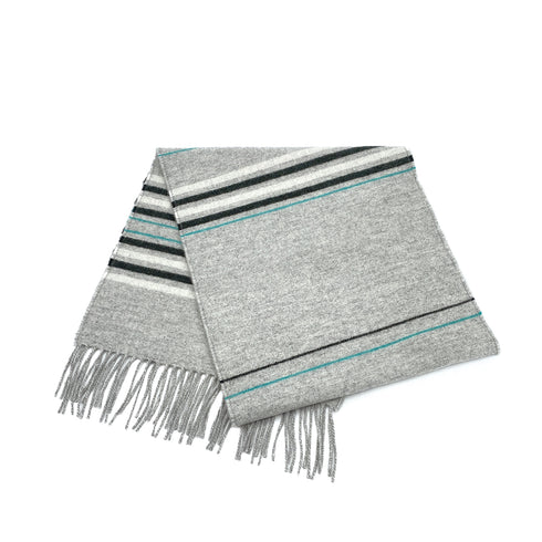 HERMES ROCABAR WINTER SCARF GRIS CHINE CASHMERE ACCESSORY 90309827 - PURPOSE