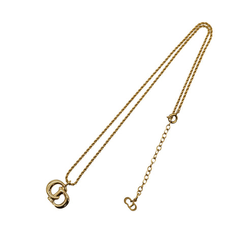 CHRISTIAN DIOR NECKLACE CD LOGO GOLD ACCESSORY 90309828 - PURPOSE