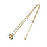 CHRISTIAN DIOR NECKLACE CD LOGO GOLD ACCESSORY 90309828 - PURPOSE