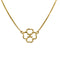 CHANEL VINTAGE NECKLACE COCOMARK CLOVER MOTIF GOLD ACCESSORY 90309830 - PURPOSE