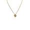 CHRISTIAN DIOR NECKLACE CD LOGO HEART GOLD ACCESSORY 90309831 - PURPOSE