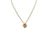 CHRISTIAN DIOR NECKLACE CD LOGO HEART GOLD ACCESSORY 90309831 - PURPOSE