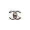 CHANEL VINTAGE TURN LOCK BROOCH SILVER ACCESSORY 96A 90309832 - PURPOSE