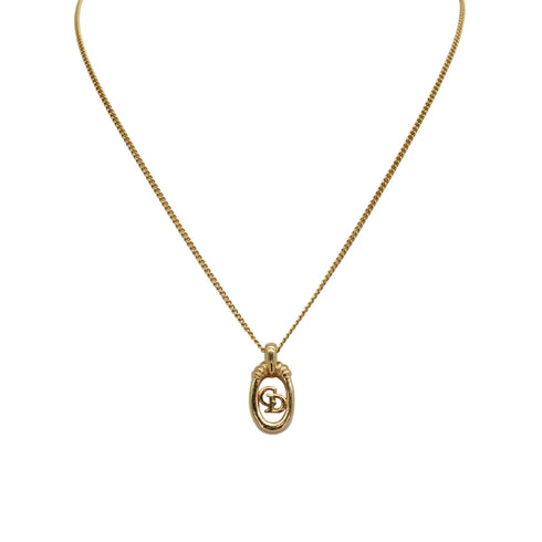 CHRISTIAN DIOR NECKLACE LOGO GOLD ACCESSORY 90309834 - PURPOSE