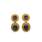 CHRISTIAN DIOR EARRINGS CRYSTAL DROP COLOR STONE GOLD ACCESSORY 90309835 - PURPOSE
