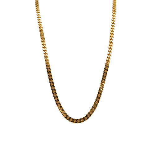 CHRISTIAN DIOR NECKLACE CURB CHAIN GOLD ACCESSORY 90309837 - PURPOSE