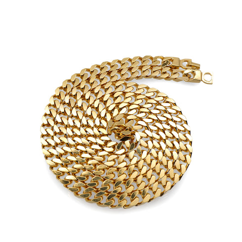 CHRISTIAN DIOR NECKLACE CURB CHAIN GOLD ACCESSORY 90309837 - PURPOSE