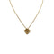 CHRISTIAN DIOR NECKLACE CD LOGO HEART GOLD ACCESSORY 90309838 - PURPOSE