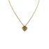 CHRISTIAN DIOR NECKLACE CD LOGO HEART GOLD ACCESSORY 90309838 - PURPOSE