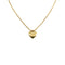 CHRISTIAN DIOR NECKLACE HEART PLATE LOGO GOLD ACCESSORY 90309839 - PURPOSE