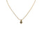 CHRISTIAN DIOR NECKLACE HEART RHINESTONE GOLD ACCESSORY 90309841 - PURPOSE