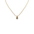 CHRISTIAN DIOR NECKLACE HEART RHINESTONE GOLD ACCESSORY 90309841 - PURPOSE