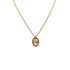 CHRISTIAN DIOR NECKLACE CD LOGO RHINESTONE GOLD ACCESSORY 90309843 - PURPOSE