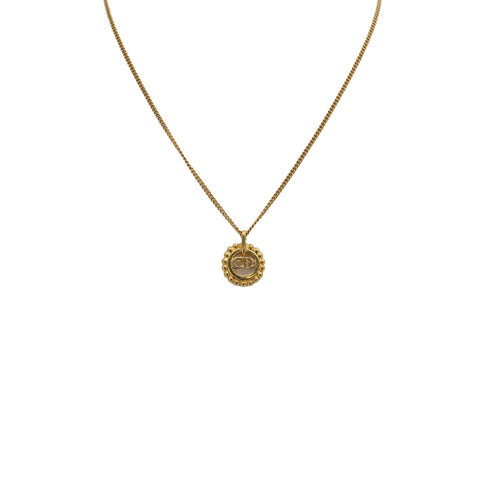 CHRISTIAN DIOR NECKLACE CD LOGO GOLD ACCESSORY 90309844 - PURPOSE