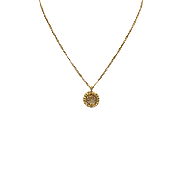 CHRISTIAN DIOR NECKLACE CD LOGO GOLD ACCESSORY 90309844 - PURPOSE