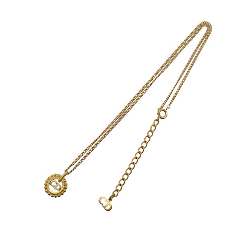 CHRISTIAN DIOR NECKLACE CD LOGO GOLD ACCESSORY 90309844 - PURPOSE