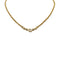 CHRISTIAN DIOR NECKLACE CD LOGO RHINESTONE GOLD ACCESSORY 90309845 - PURPOSE