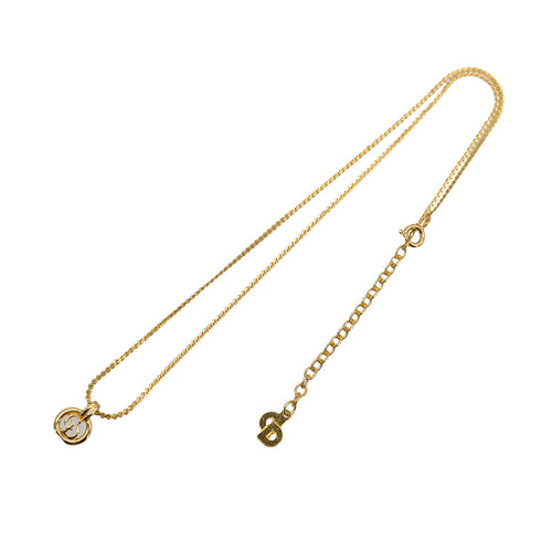 CHRISTIAN DIOR NECKLACE CD LOGO GOLD ACCESSORY 90309846 - PURPOSE
