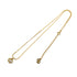 CHRISTIAN DIOR NECKLACE CD LOGO GOLD ACCESSORY 90309846 - PURPOSE