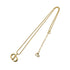 CHRISTIAN DIOR NECKLACE CD LOGO GOLD ACCESSORY 90309847 - PURPOSE