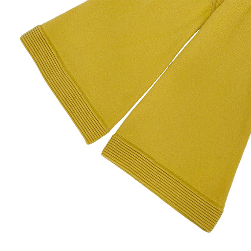 CHANEL PARIS SHANGHAI COLLECTION COCOMARK KNIT TOPS YELLOW CASHMERE 40 P38 RTW 90309851 - PURPOSE