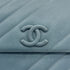 CHANEL VINTAGE BIAS STITCH CHAIN SHOULDER BAG BLUE CAVIAR SKIN 90310126 - PURPOSE
