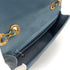 CHANEL VINTAGE BIAS STITCH CHAIN SHOULDER BAG BLUE CAVIAR SKIN 90310126 - PURPOSE