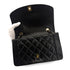 CHANEL VINTAGE DIANA MEDIUM CHAIN SHOULDER BAG BLACK LAMB SKIN 90310129 - PURPOSE