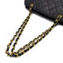CHANEL VINTAGE MATELASSE CHAIN SHOULDER BAG BLACK LAMB SKIN 90310131 - PURPOSE