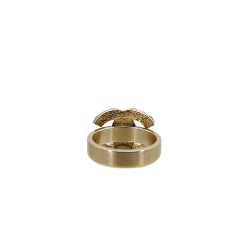 CHANEL COCOMARK RING STUDS GOLD ACCESSORY 03P 90310134 - PURPOSE