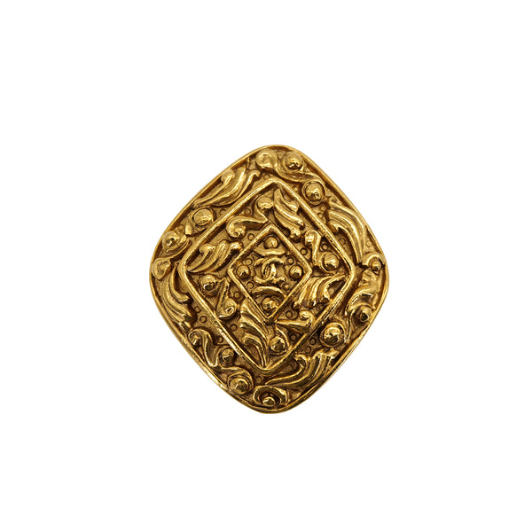 CHANEL VINTAGE COCOMARK BROOCH GOLD ACCESSORY 90310135 - PURPOSE