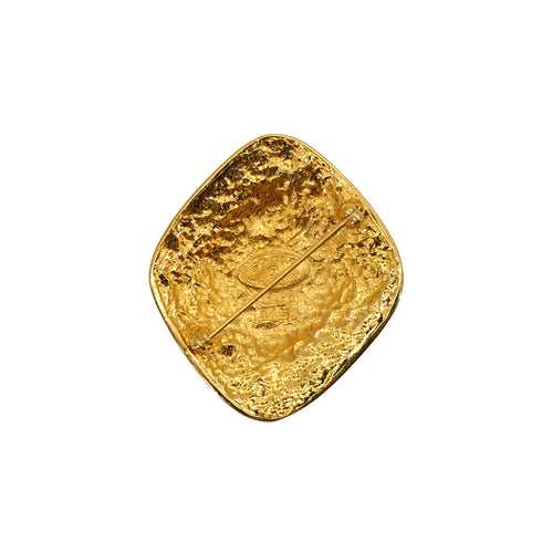 CHANEL VINTAGE COCOMARK BROOCH GOLD ACCESSORY 90310135 - PURPOSE