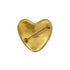 CHANEL VINTAGE COCOMARK HEART BROOCH GOLD ACCESSORY 95P 90310140 - PURPOSE