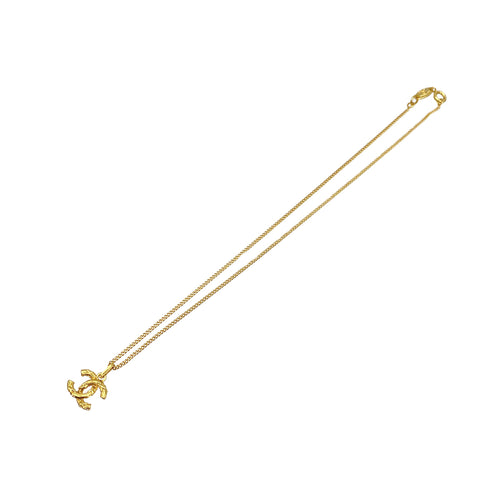 CHANEL VINTAGE NECKLACE COCOMARK GOLD ACCESSORY 90310141 - PURPOSE